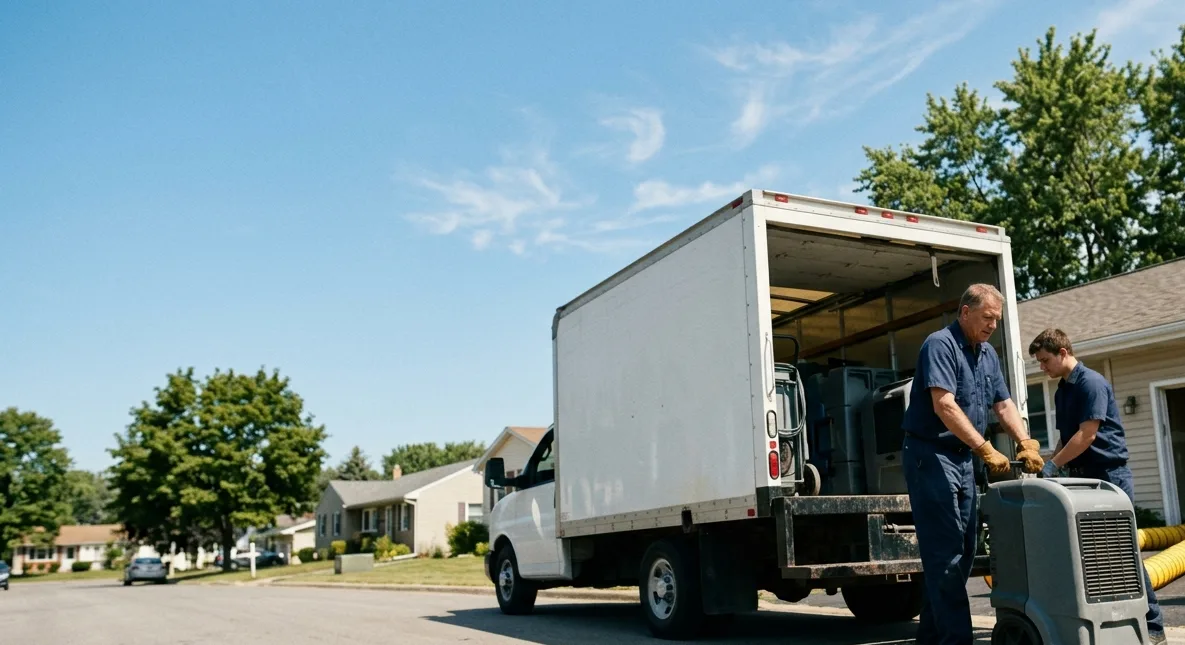 Water Damage Cleanup in Fairland, IN near me